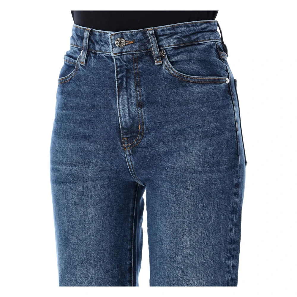 Frame Rival Blue Bootcut Jeans Blue Dames