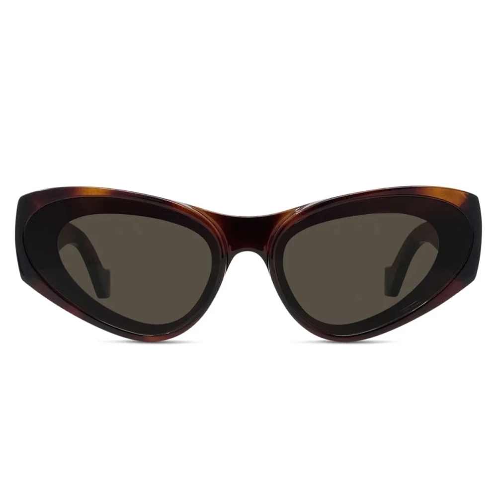 Loewe Unisex Brown Sunglasses, 62 Mm, Signature Cat-Eye Sunglasses