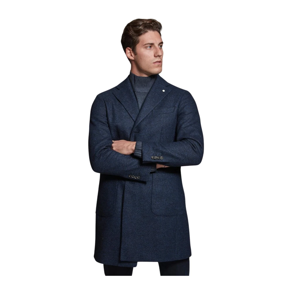 Coats > Double-Breasted Coats - - Luigi Bianchi Mantova - Modalova