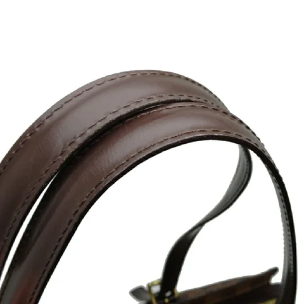 Louis Vuitton Vintage Pre-owned Canvas shoulder-bags Brown Dames