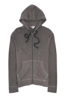 Vintage French Terry Zip Up Hoodie