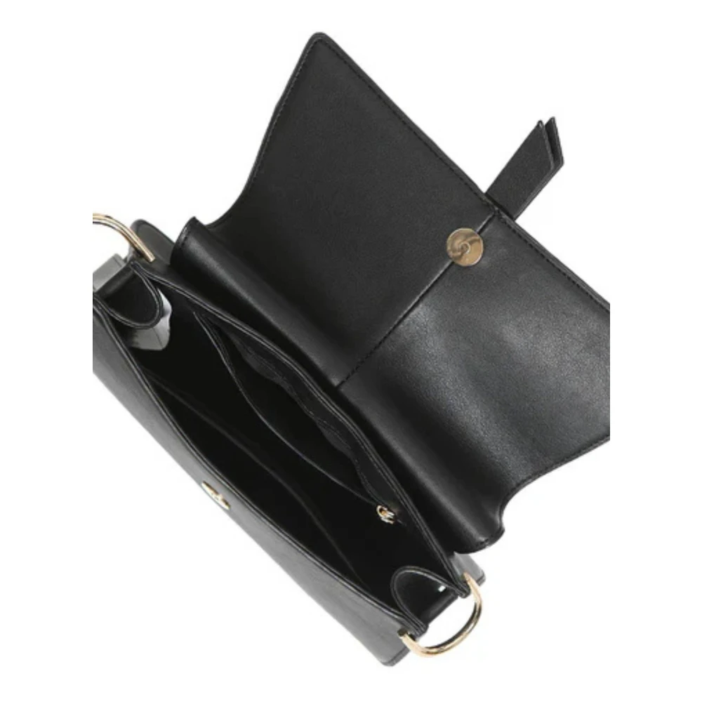 Byblos Giselle Schoudertas met Aangepast Verticaal Accessoire Black Dames