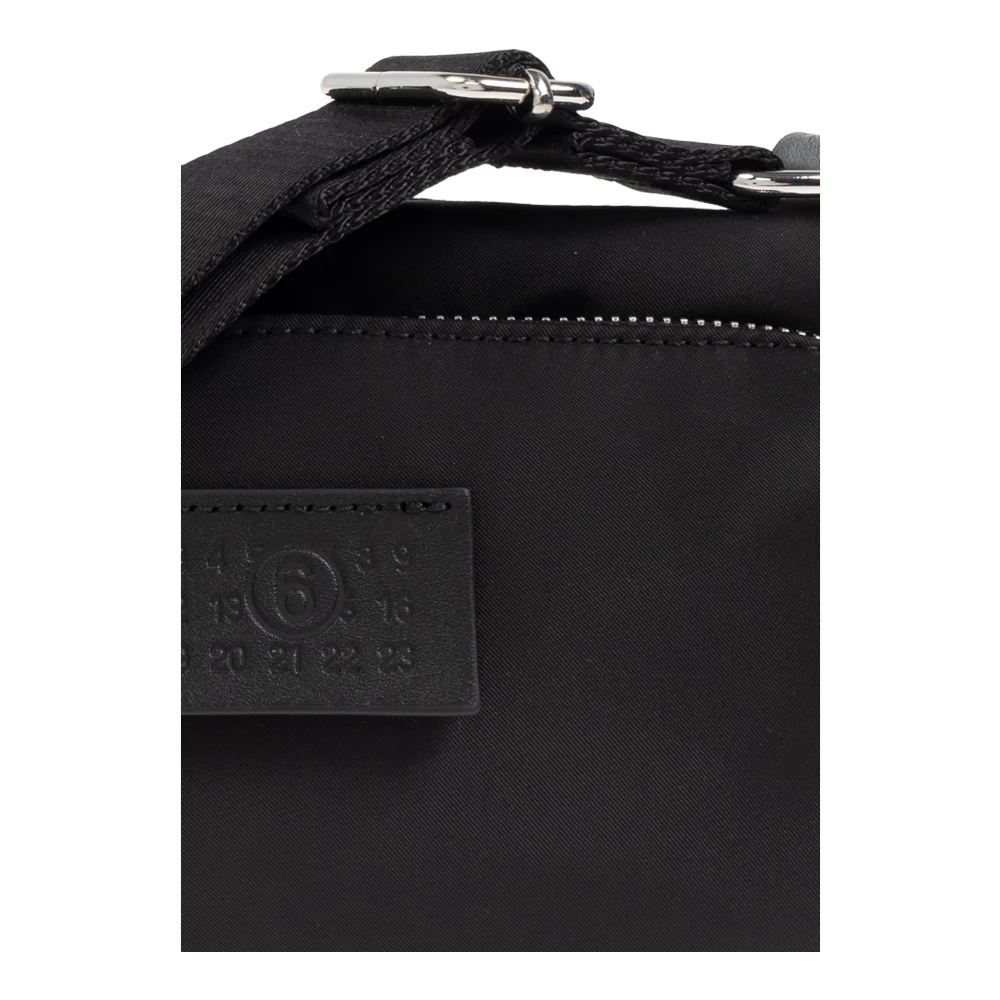 MM6 Maison Margiela Schoudertas met logo Black Heren