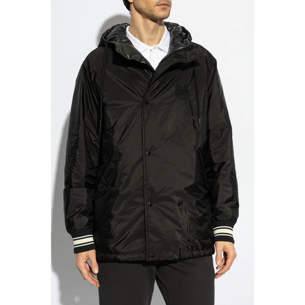 Moncler Omkeerbare jas Vernant Black Heren