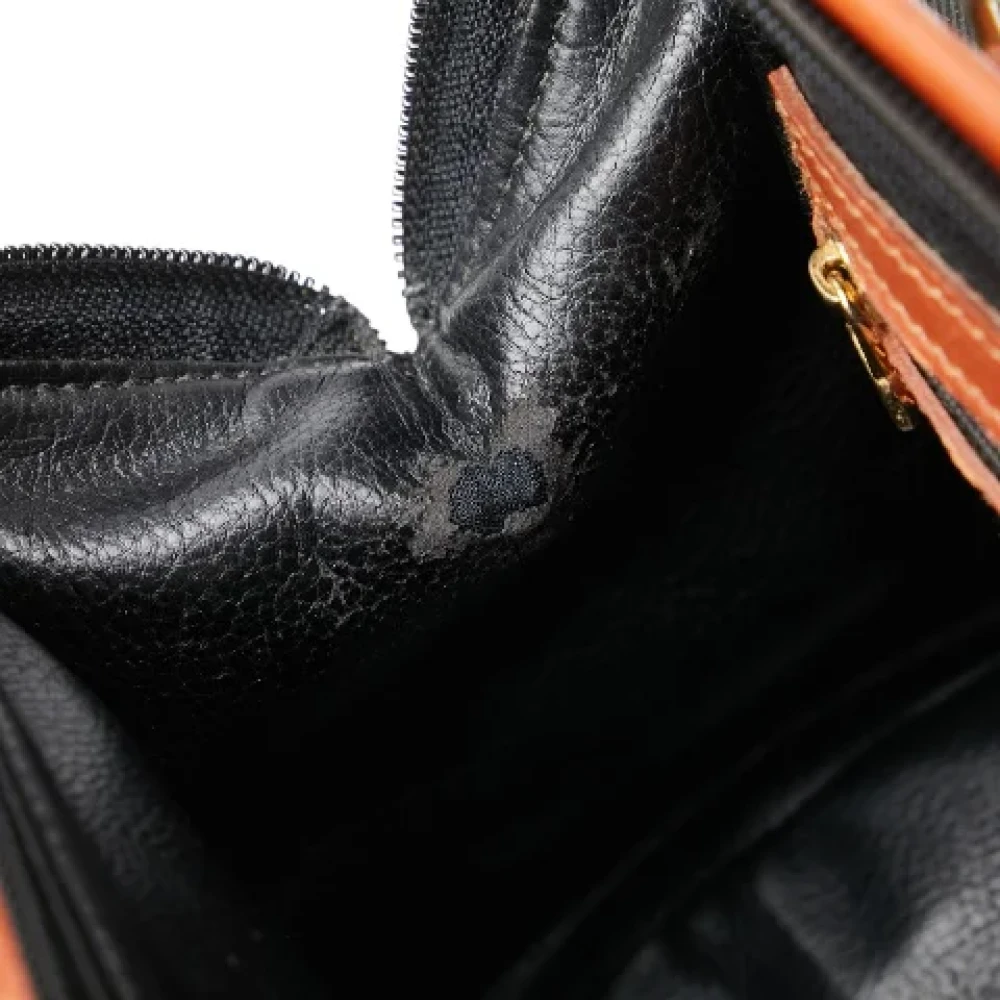 Fendi Vintage Pre-owned Canvas handbags Brown Dames