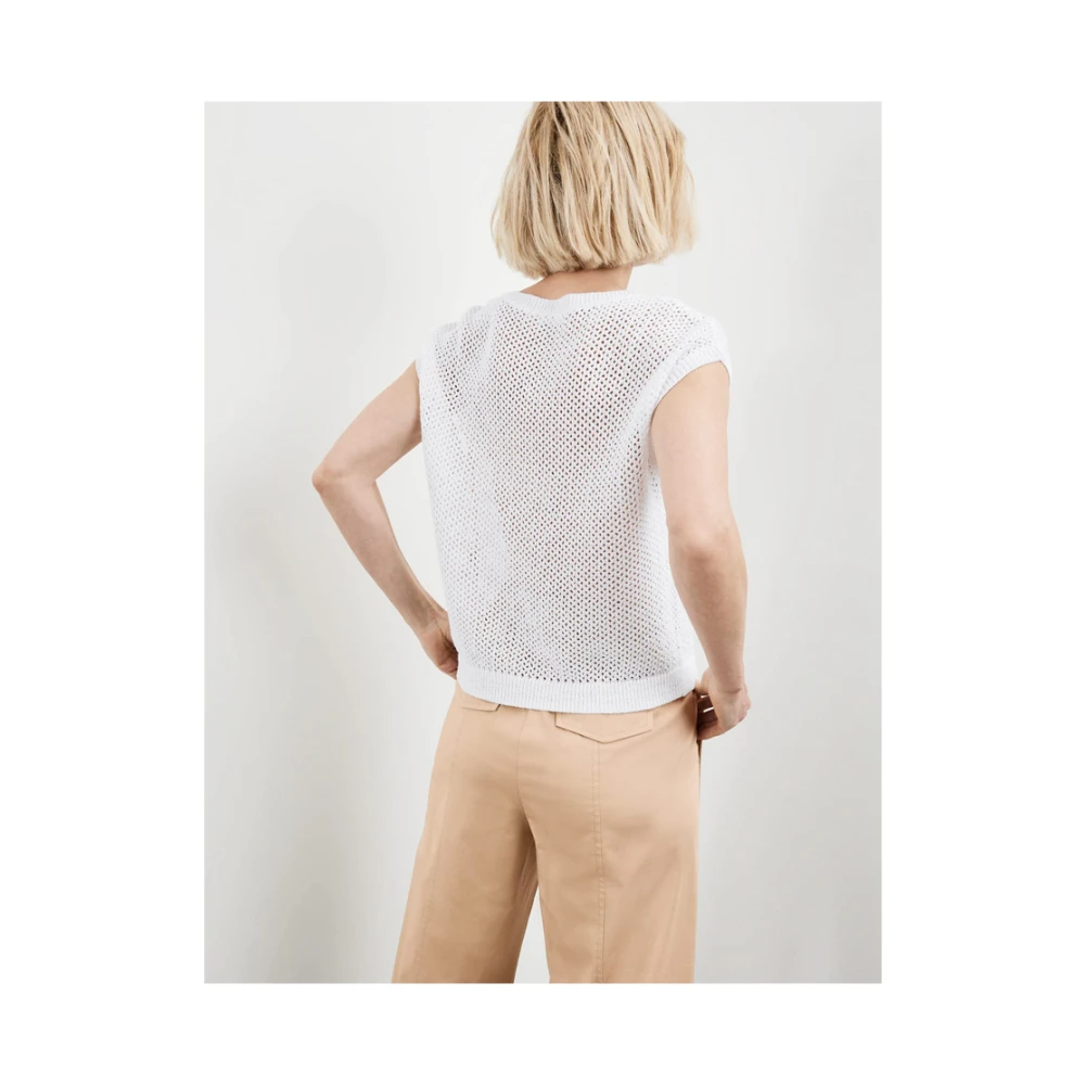 Gerry Weber Stijlvolle Pullover Sweater White Dames