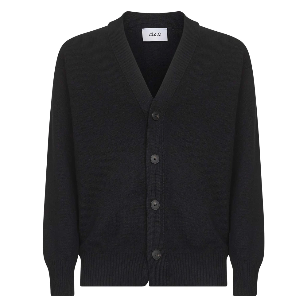 D4.0 Herren Schwarz Strickwaren, K, 2XLgröße: