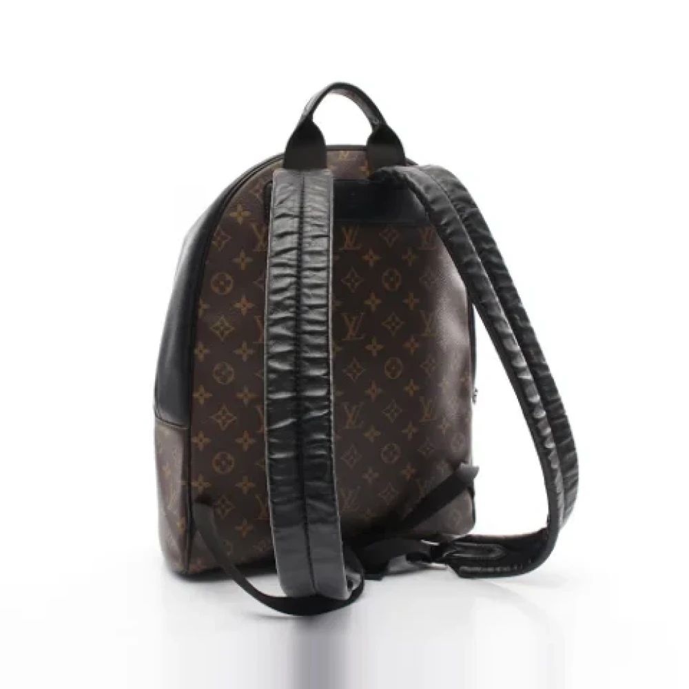 Louis Vuitton Vintage Pre-owned Canvas backpacks Brown Heren