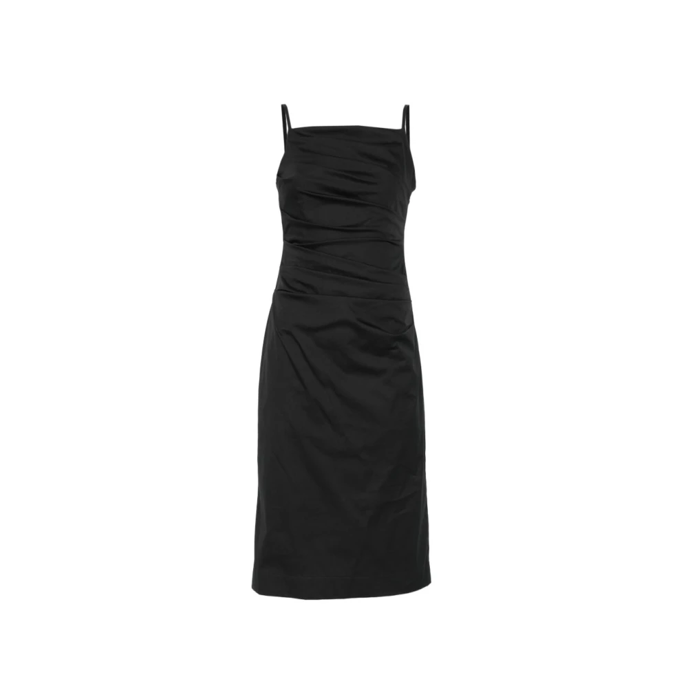 Marella Women's Black Ciocca Midi Dress - Midi Dresses - Xs - Dresses