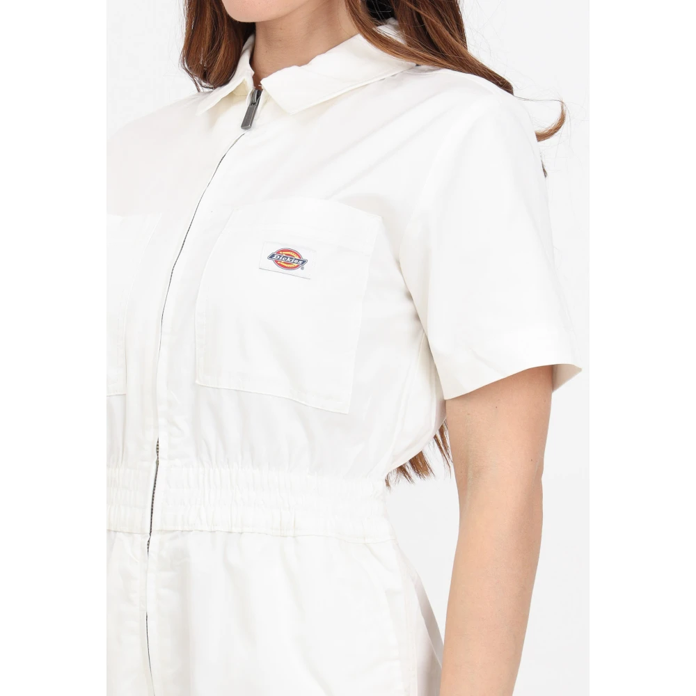 Dickies Playsuits White Dames