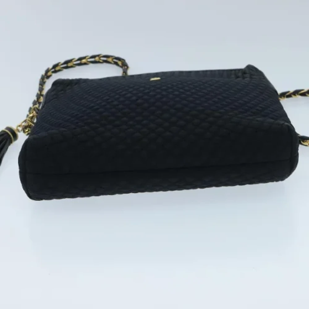 Bally Pre-owned Leather shoulder-bags Blue Dames