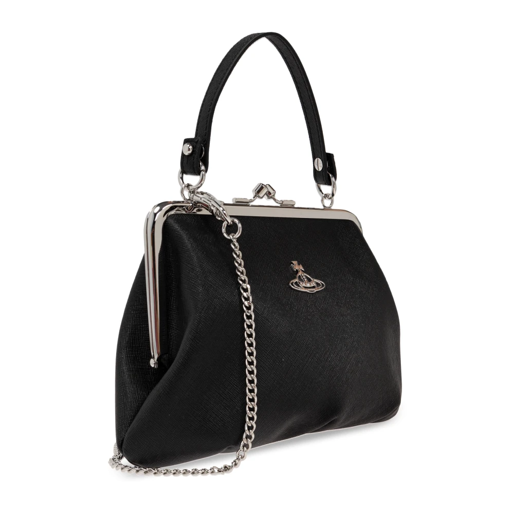 Vivienne Westwood Schoudertas Oma Frame Black Dames