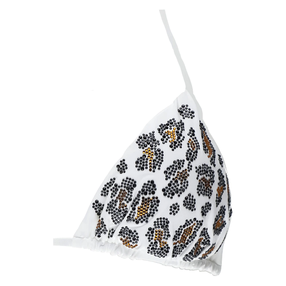 Fisico Witte Zee Bikini met Strass Details Multicolor Dames
