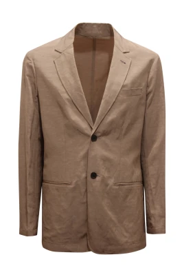 Giacca Sfoderata Viscose/Linen Jacket