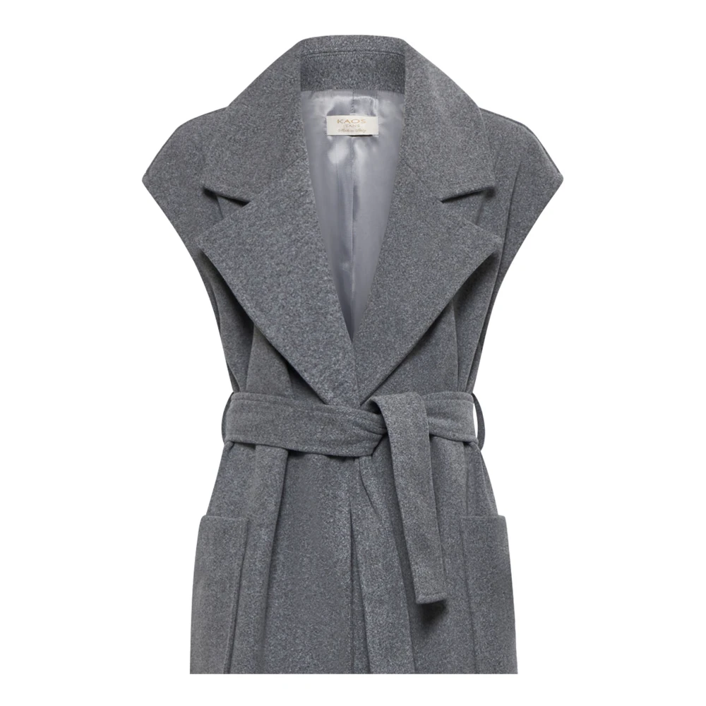 Kaos Stijlvolle Jassen Collectie Gray Dames
