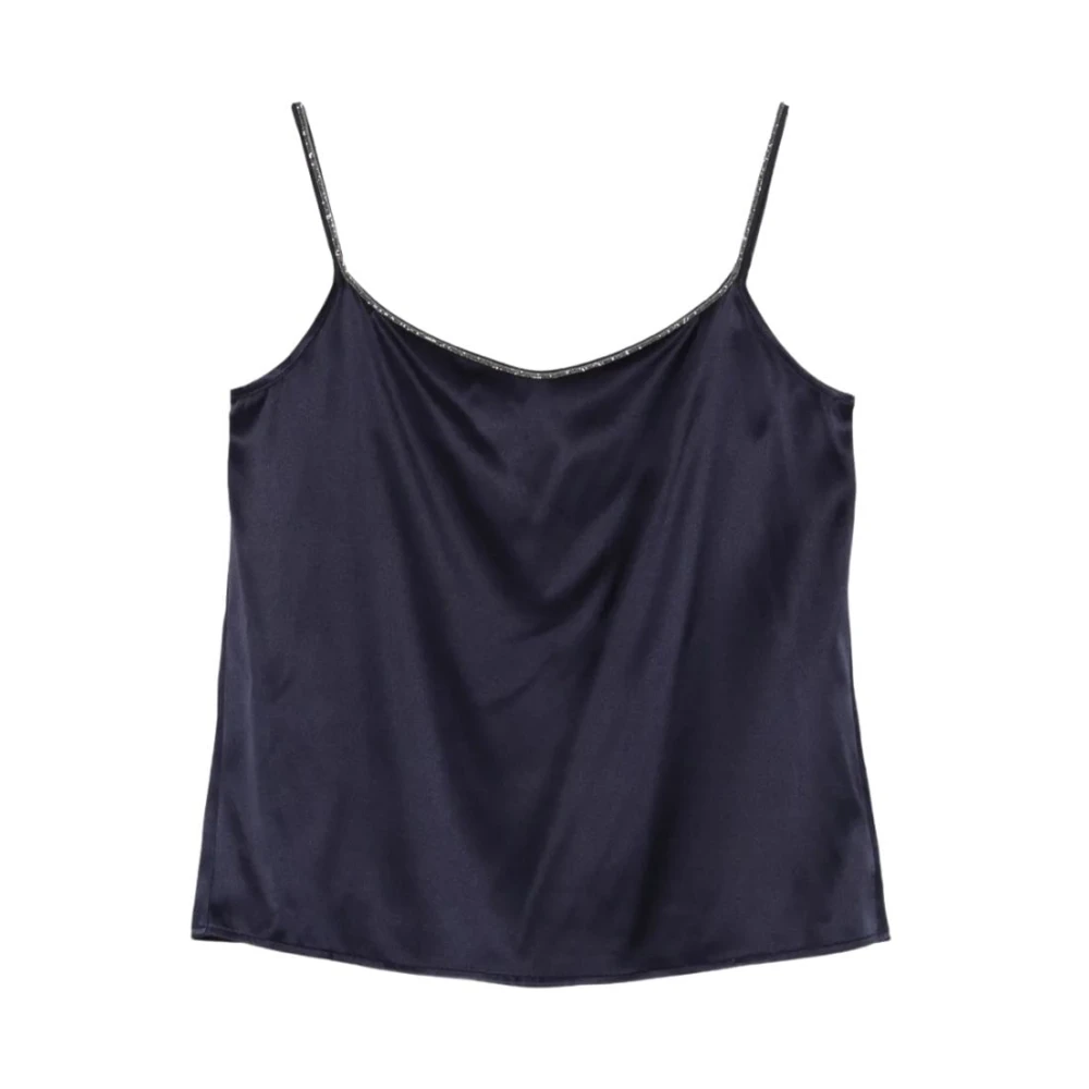 Panicale Blue Tank Top - Female - Sleeveless Tops - 3XL - Tops