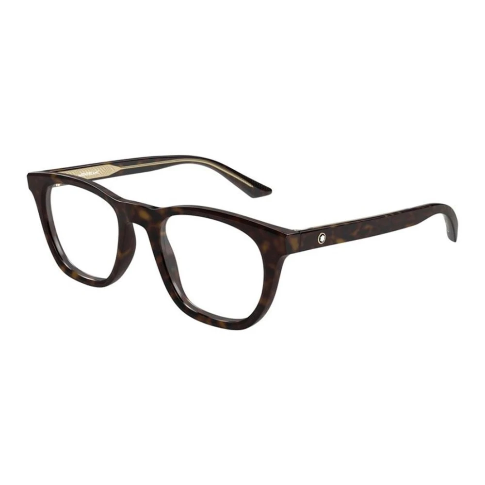 Montblanc Men's Brown Glasses, 53 Mm, Optical Frame