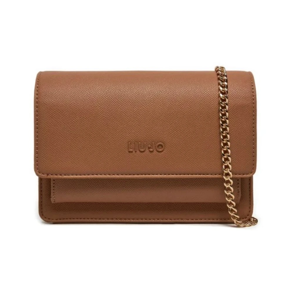 Liu Jo Stijlvolle Crossbody Handtas Beige Dames