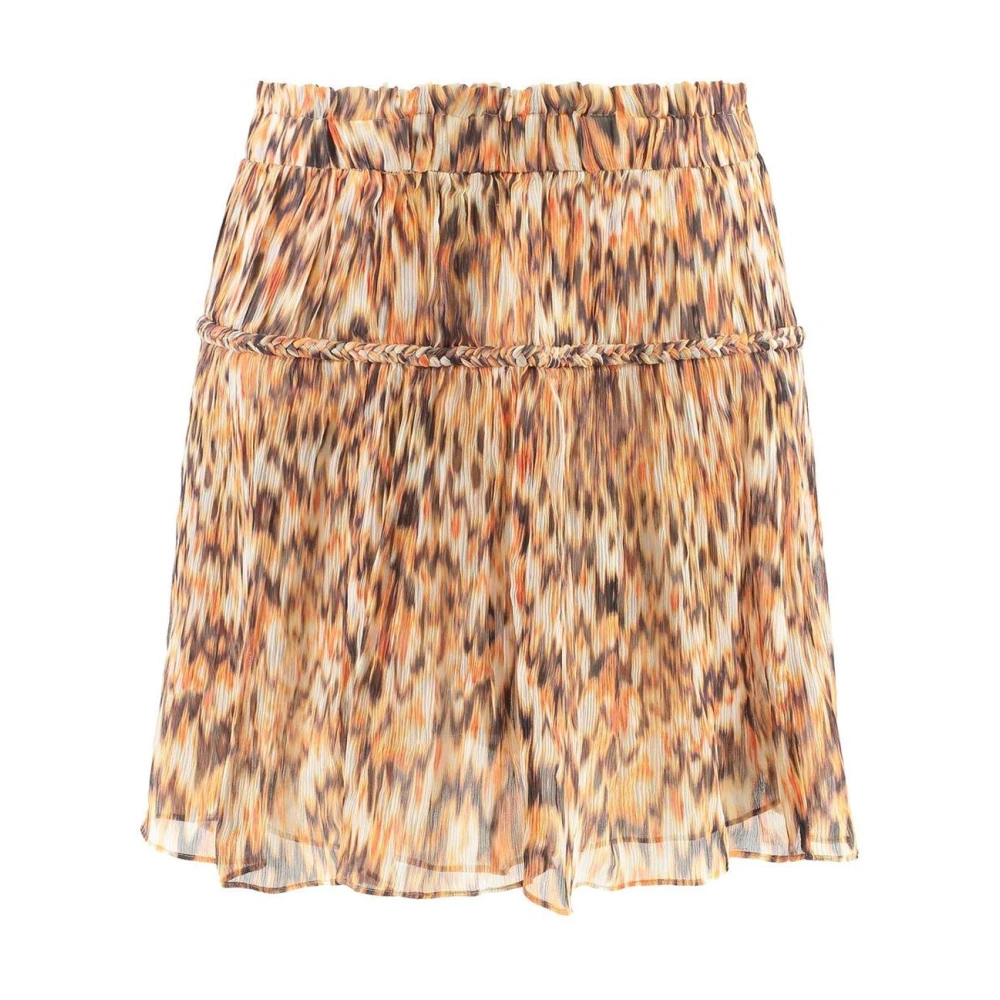 Isabel Marant Multicolor Roumi Mönstrad Sidenkjol