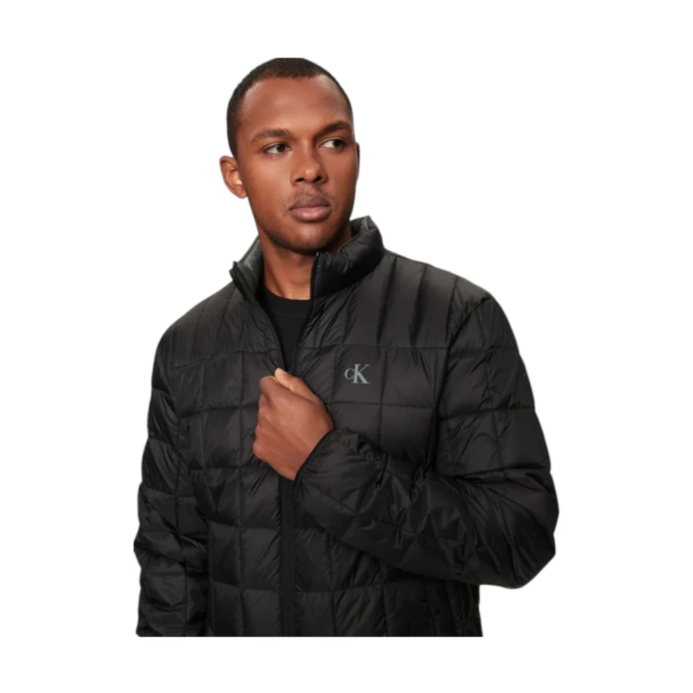 Calvin Klein Jeans Korte Pufferjas Black Heren