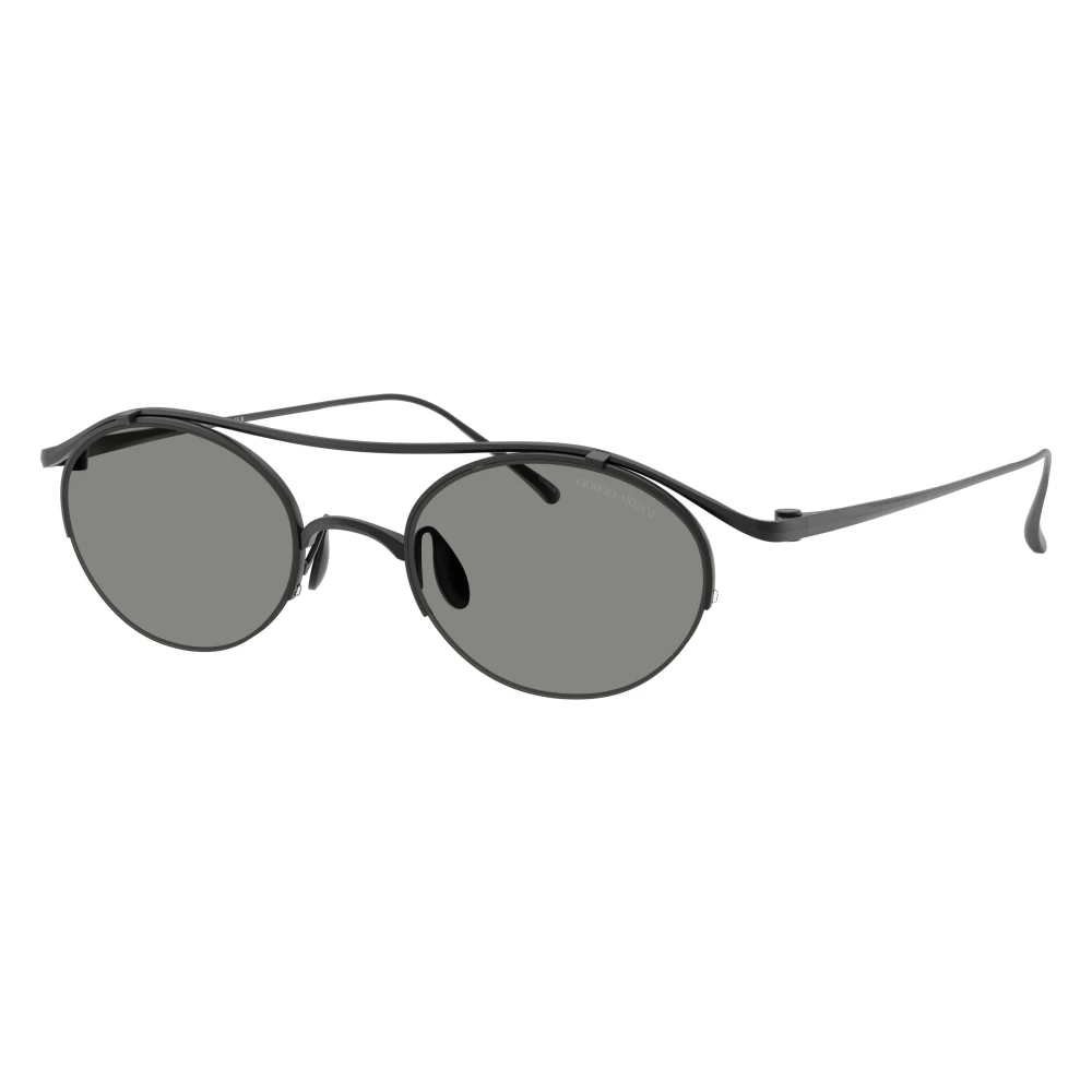 Giorgio Armani Unisex Gray Sunglasses, 49 Mm, Oval Sunglasses