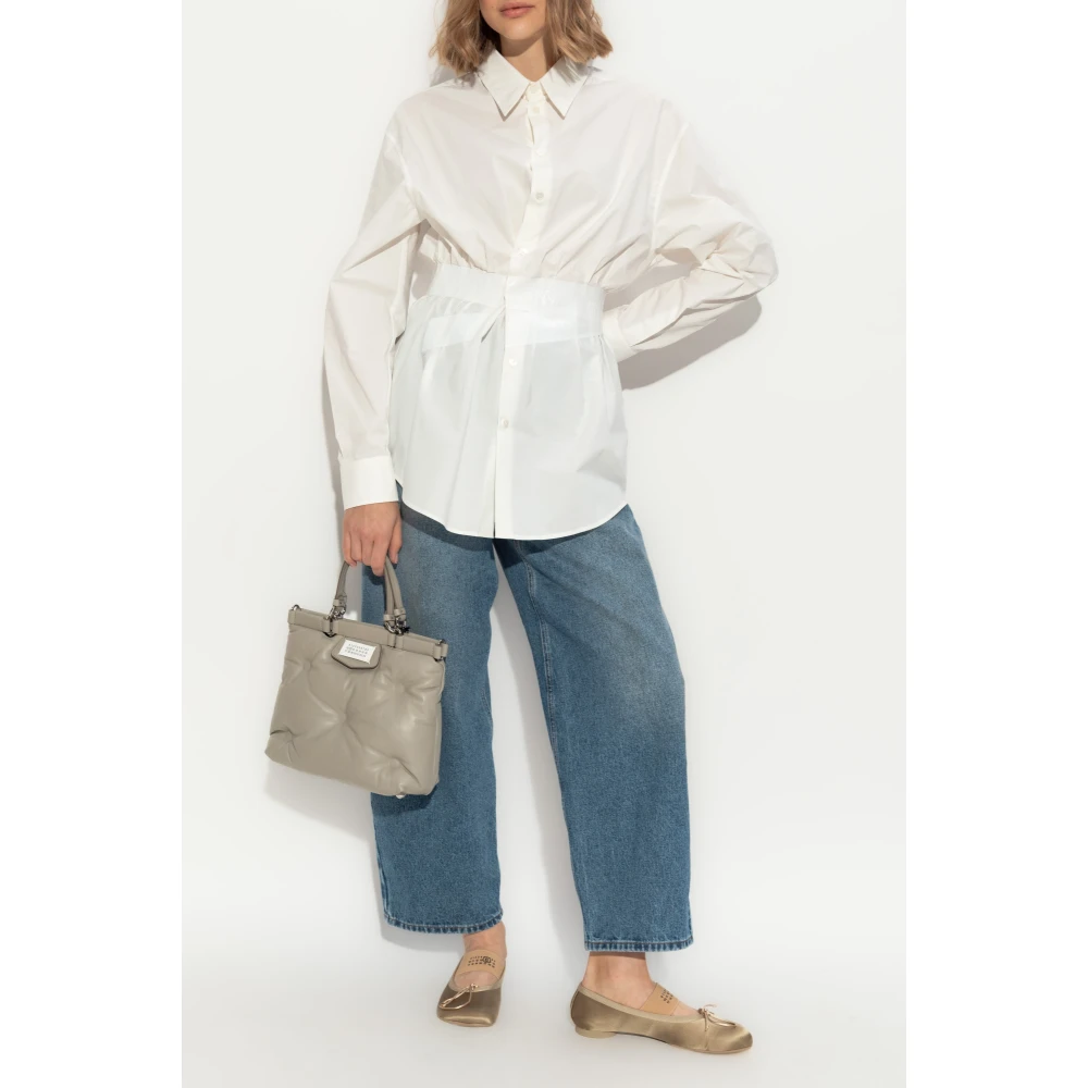 MM6 Maison Margiela Shirt White Dames