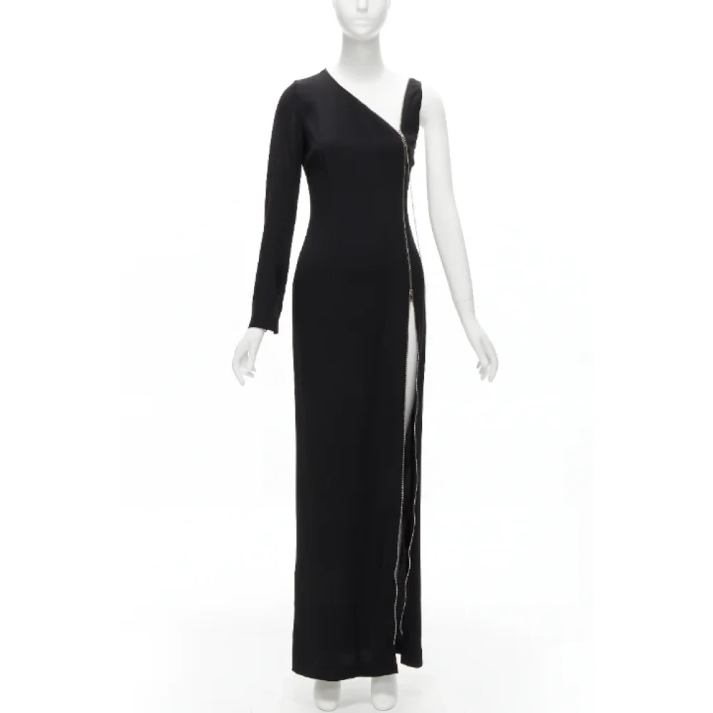 Jean Paul Gaultier Pre-owned Acetate dresses Black Dames