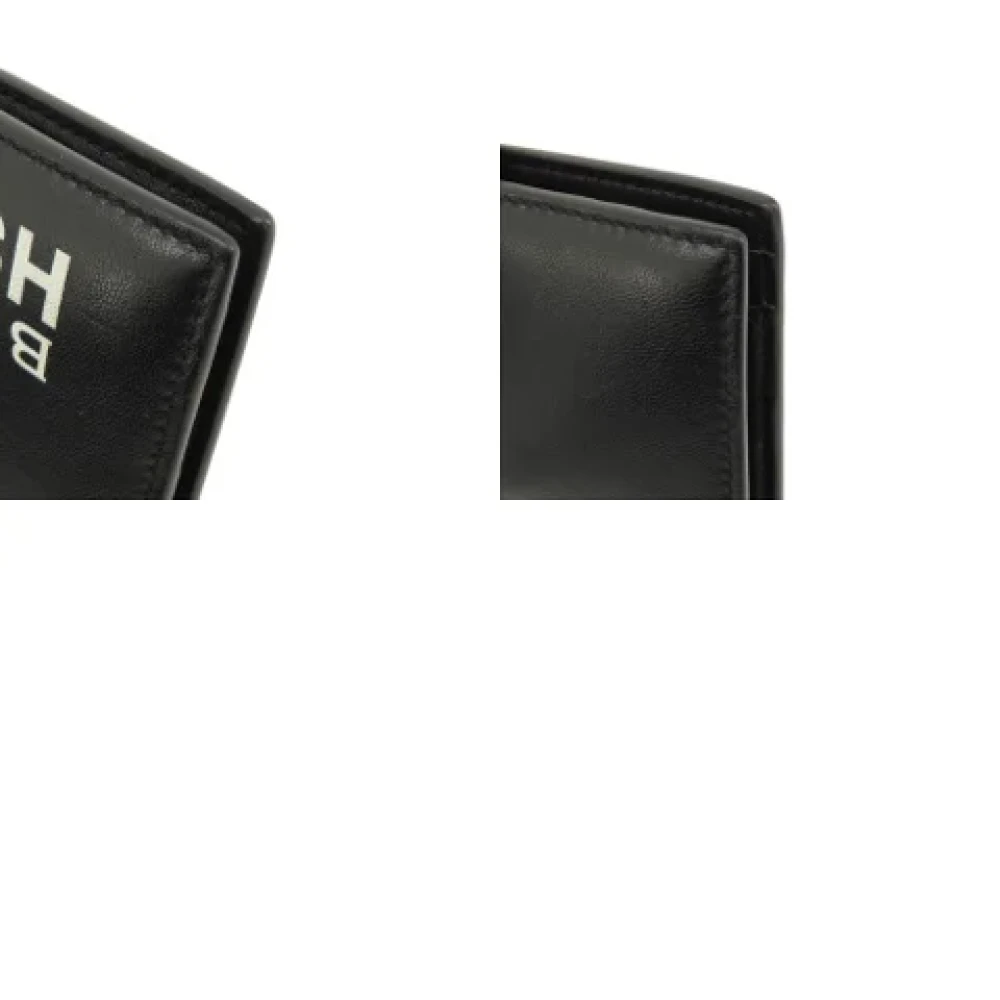 Bvlgari Vintage Pre-owned Leather home-office Black Dames