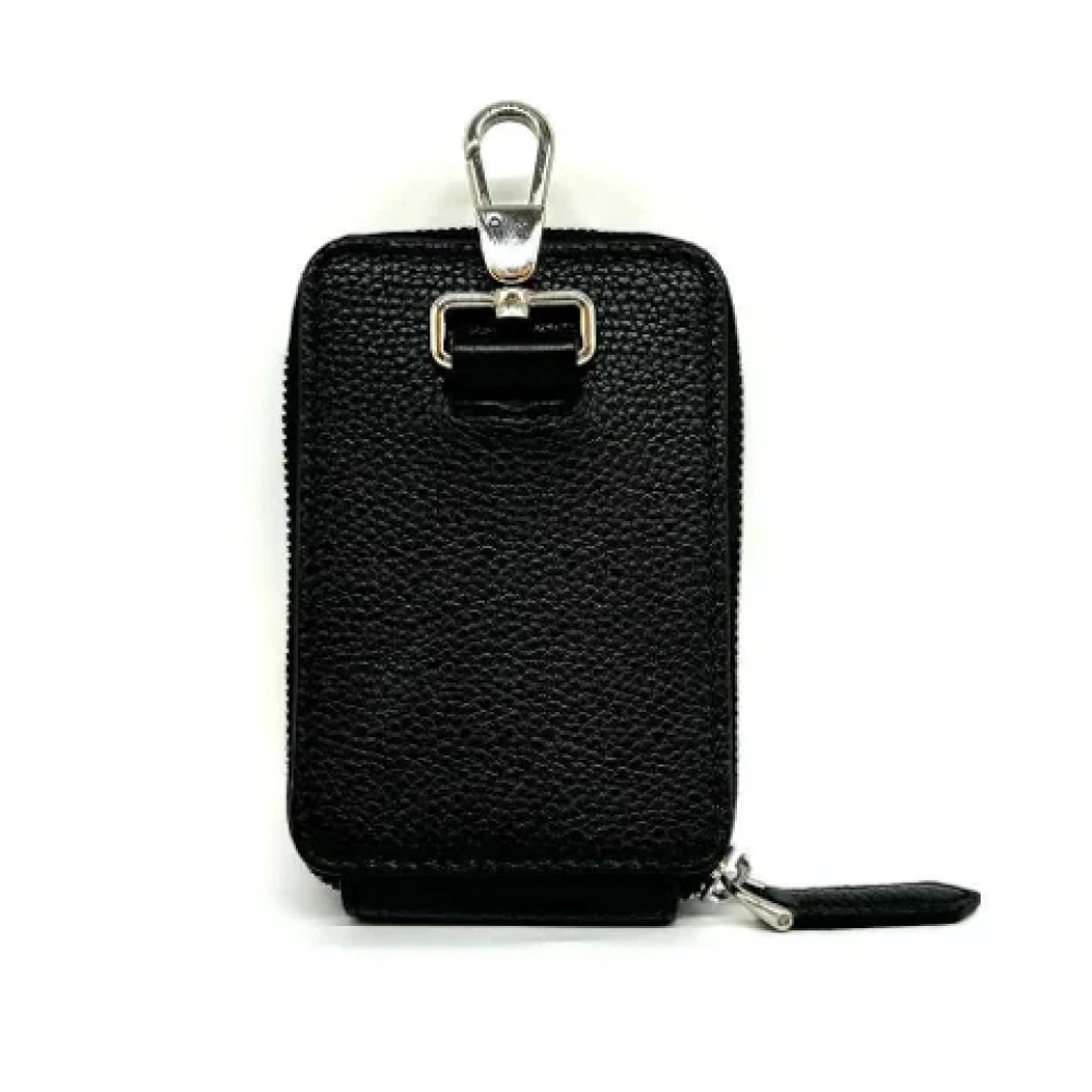 Burberry Vintage Pre-owned Leather wallets Black Dames