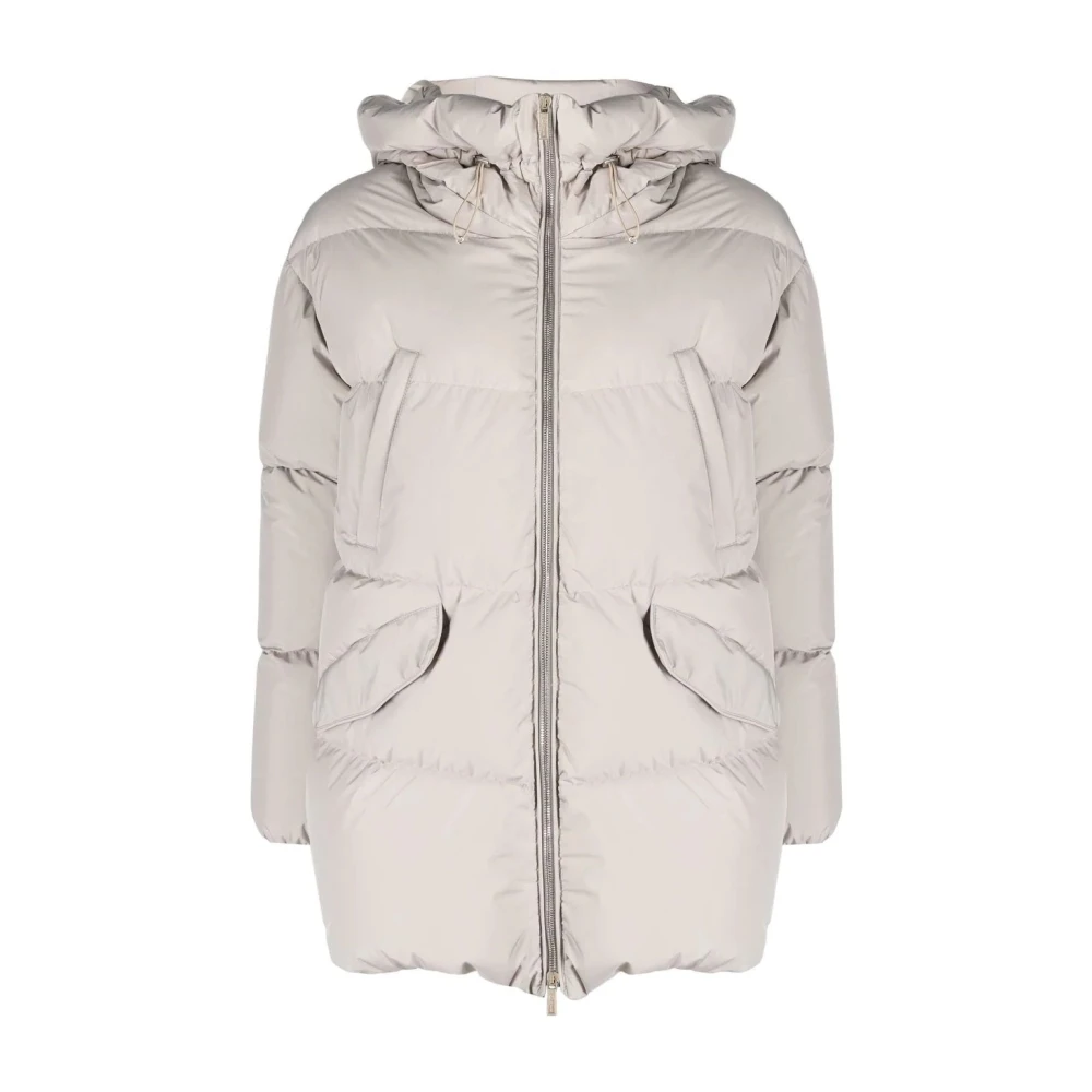Moorer Women's Grey Calliope Puffed Down Jacket