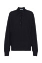 zwarte-kasjmier-gebreide-poloshirt