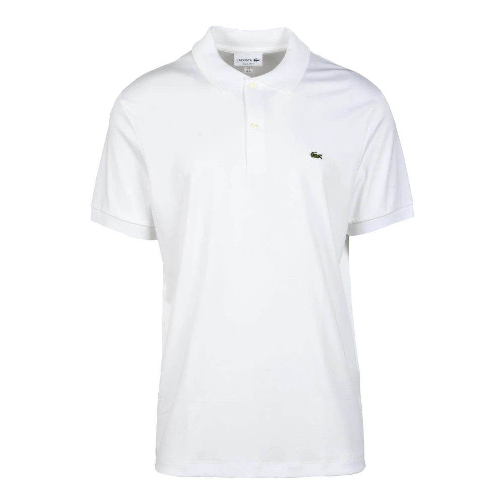 Lacoste Katoenen Poloshirt White Heren