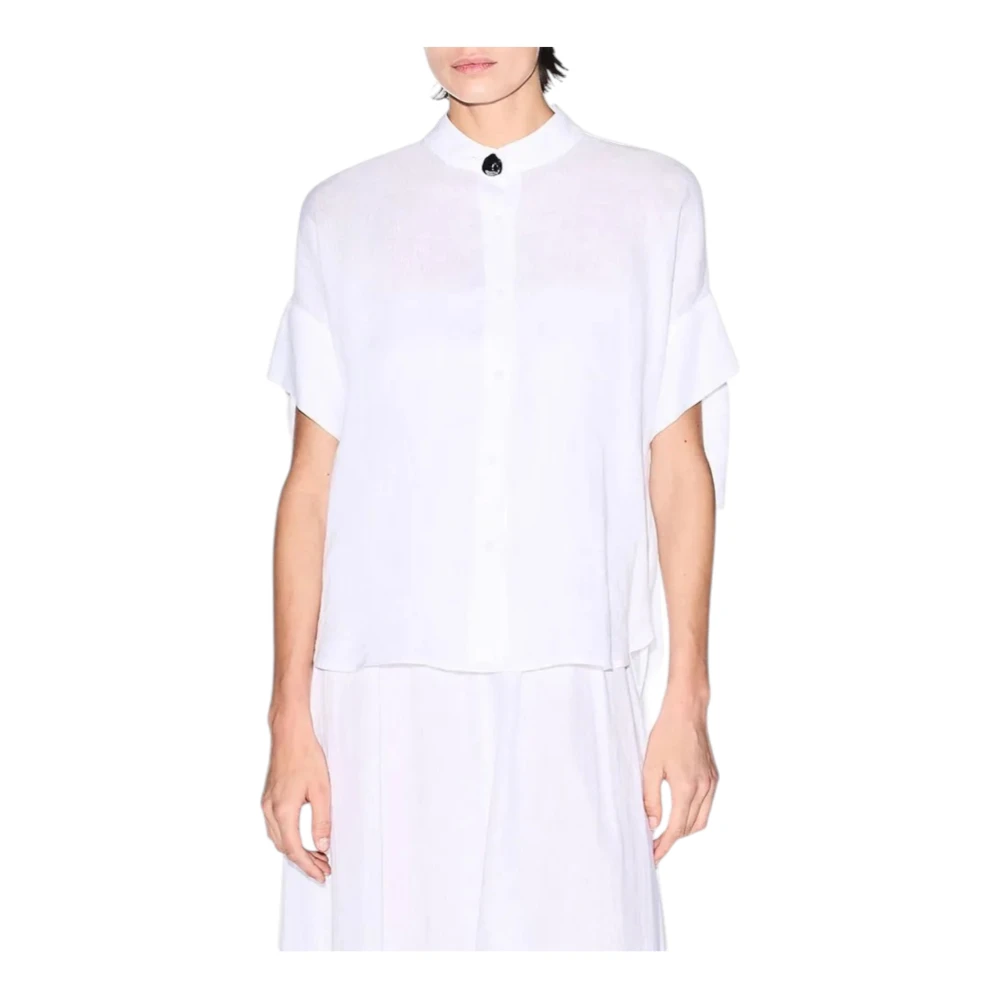 Armani Exchange Mujer Blanco Blusas Y Camisas, Talla: M