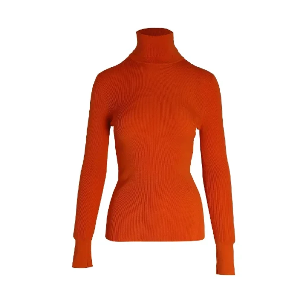 Gucci Vintage Pre-owned Wool tops Orange Dames