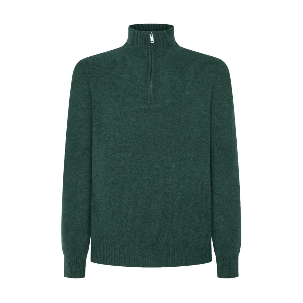 Hackett Stijlvolle Pullover Sweater Green Heren