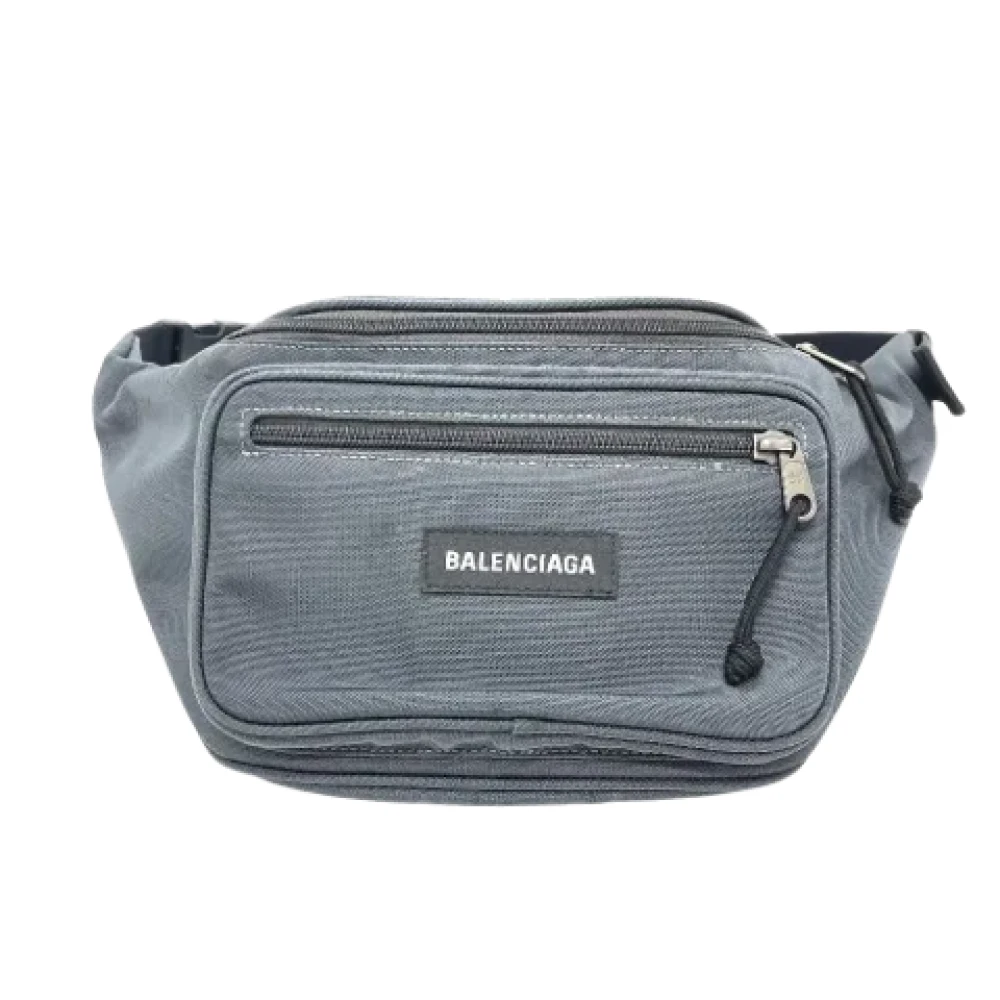 Balenciaga Vintage Pre-owned Fabric balenciaga-bags Gray Dames