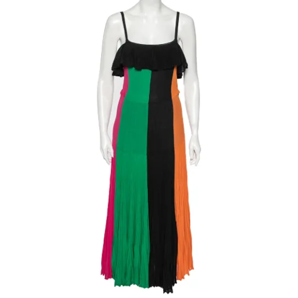 Salvatore Ferragamo Pre-owned Knit dresses Multicolor Dames