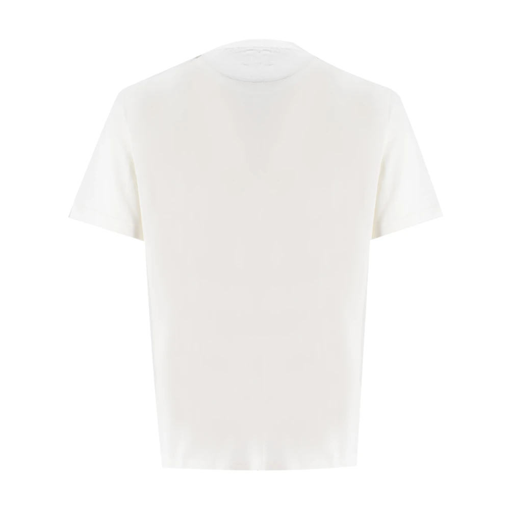 Eleventy Zak Crew-neck T-shirt White Heren