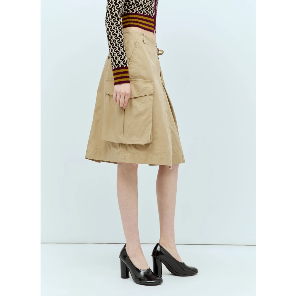 Dries Van Noten Skirts Beige Dames