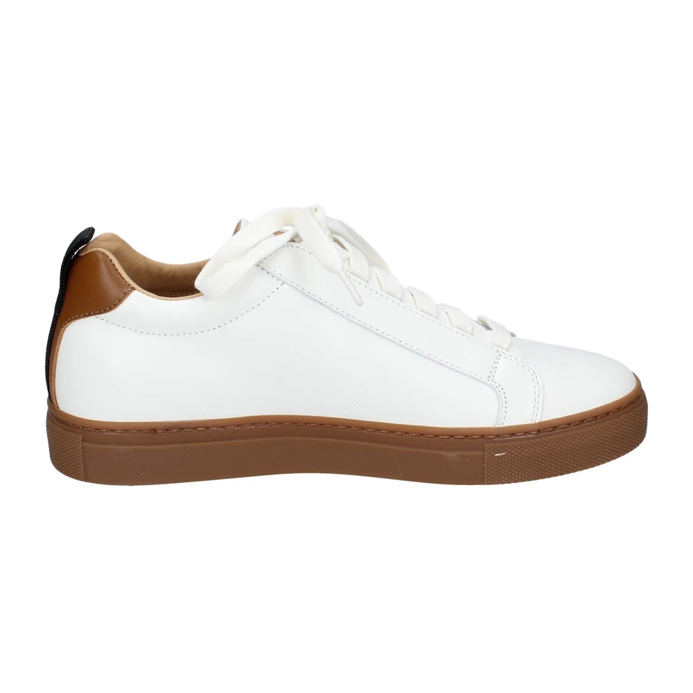 Stokton Leren Dames Sneakers Stijlvolle Schoenen White Dames