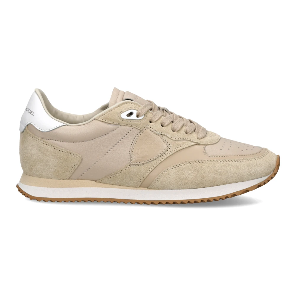 Philippe Model Femme Beige - Blville Running - Chaussures - Taille: 38 Eu
