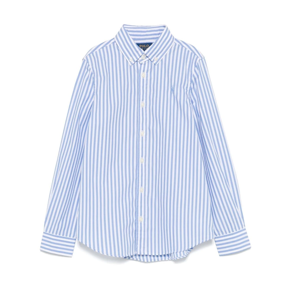 Ralph Lauren Cabana Blue Shirt Blue Heren