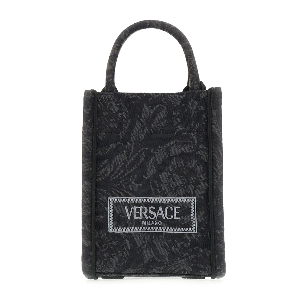 Versace Luxe Handtas Verhoog Uw Stijl Multicolor Heren