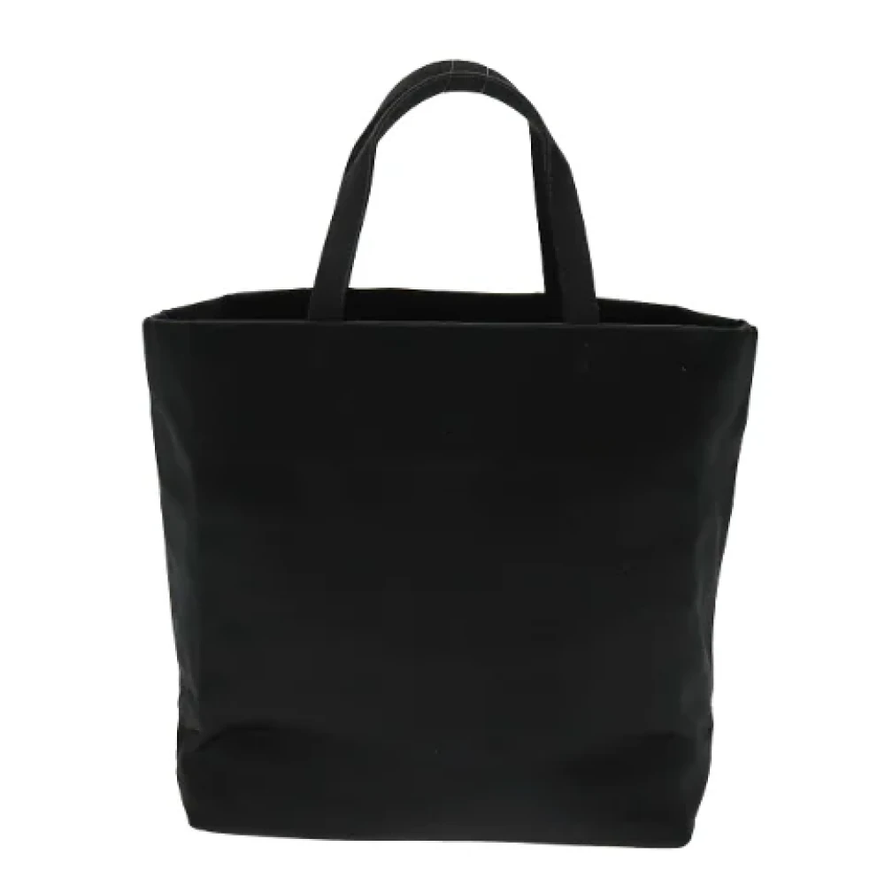 Prada Vintage Pre-owned Satin handbags Black Dames