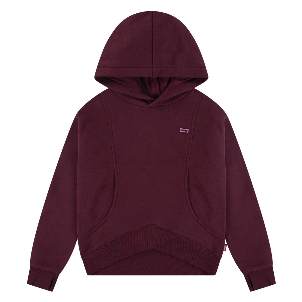 Levi's Women's Red Batwing Patch Hoodie