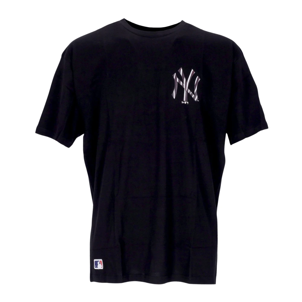 New era MLB Achterlichaam Print Oversize Tee Black Heren