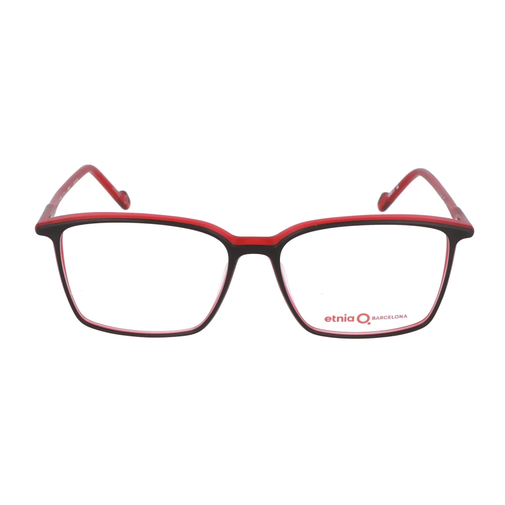 Etnia Barcelona Kleurrijke vierkante montuurbril Red Unisex