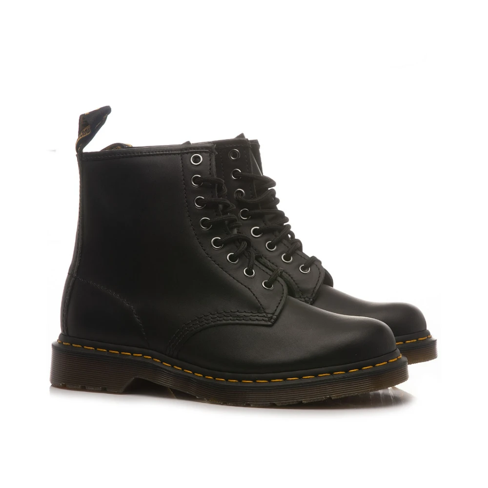 Dr. Martens Zwarte Amphibian 1460 Laarzen Black Dames