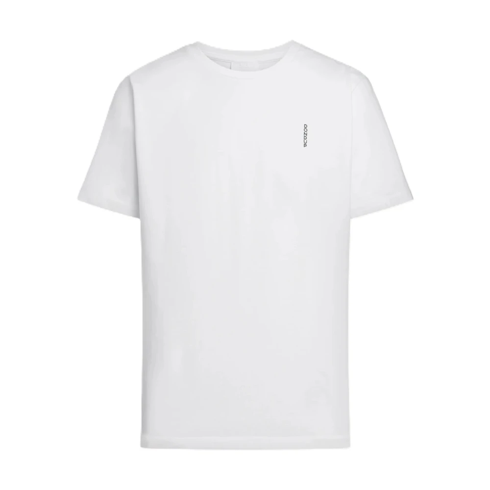Dondup Men's White T-Shirts, Xl, Crew Neck T-Shirt