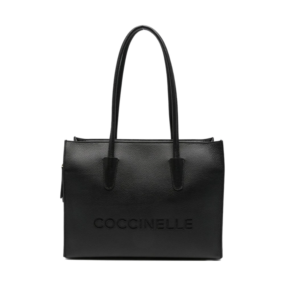 Coccinelle Women's Black Shopping Bags, One Size, Shoulder Bags